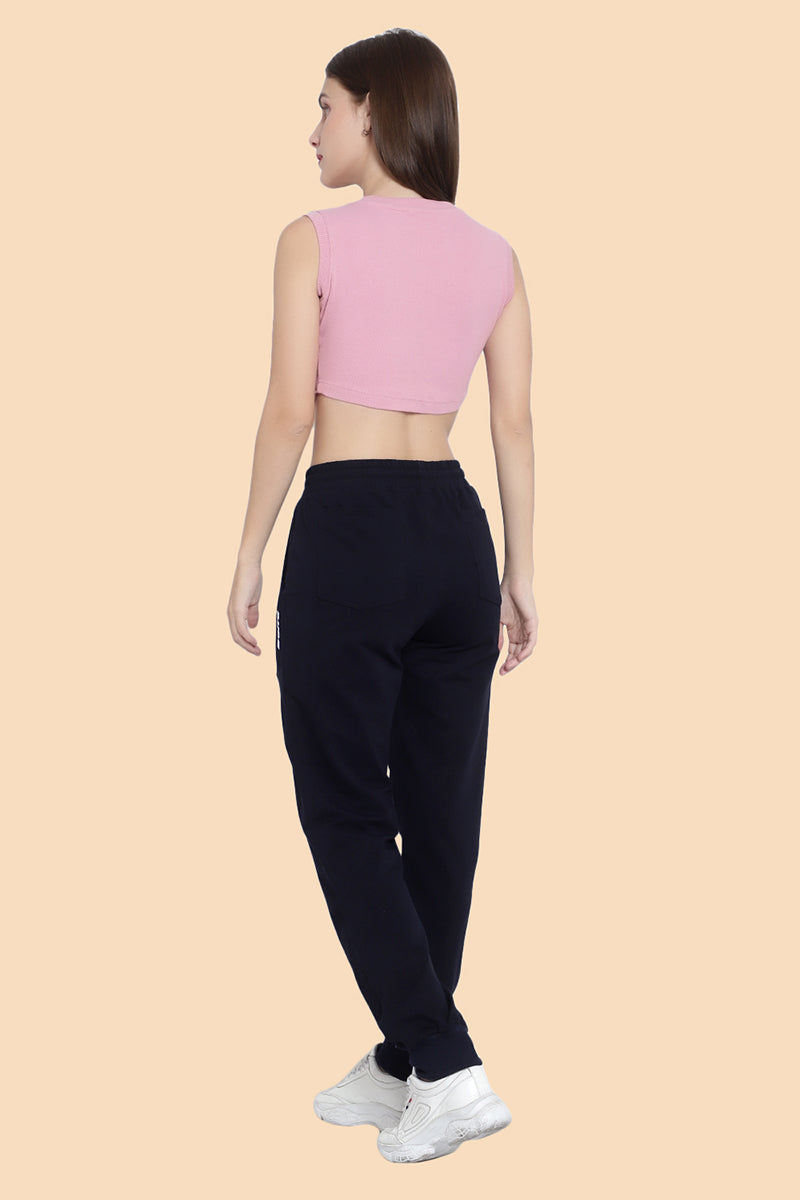 Ribbed Crop-Top (Baby Pink) - Wearduds