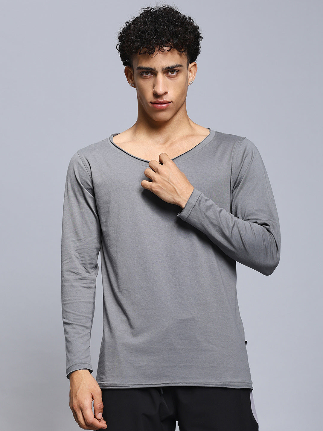 JOEL SLIM FIT SWEATSHIRT (GREY)