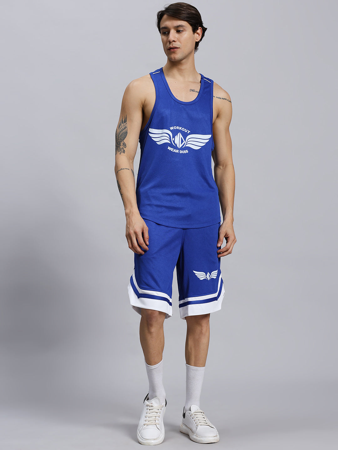 WD WINGS GYM CO-ORD SET (ROYAL BLUE)