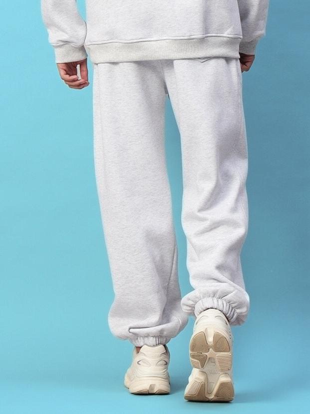 BONA-FIDE FLEECE CO-ORD (MELANGE GREY)