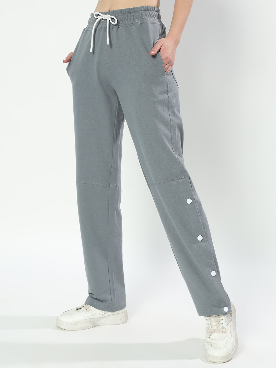 DUDS RACER JOGGERS FOR WOMEN (GREY)