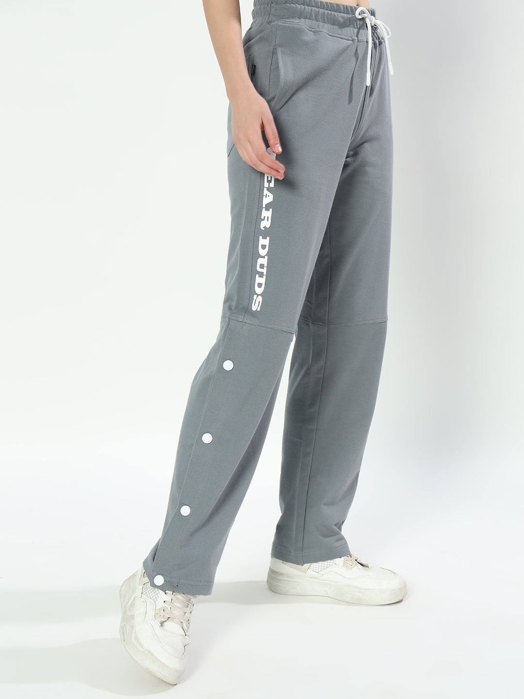 DUDS RACER JOGGERS FOR WOMEN (GREY)