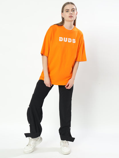 Courage Over-Sized T-Shirt Women (Orange)