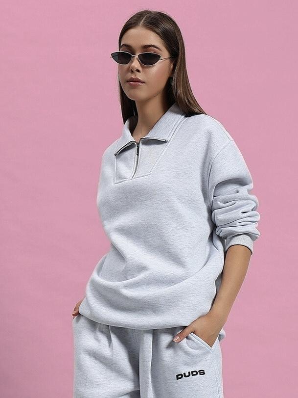 WOMEN'S BONA-FIDE SWEATSHIRT (MELANGE GREY)