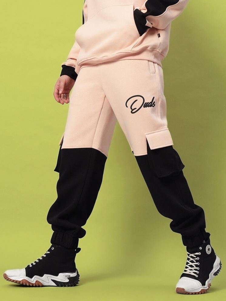 Regiment Fleece Co-Ord (Beige-Black)