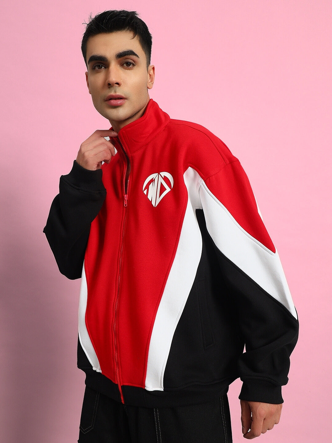 WD ALFA COLORBLOCK JACKET (RED)