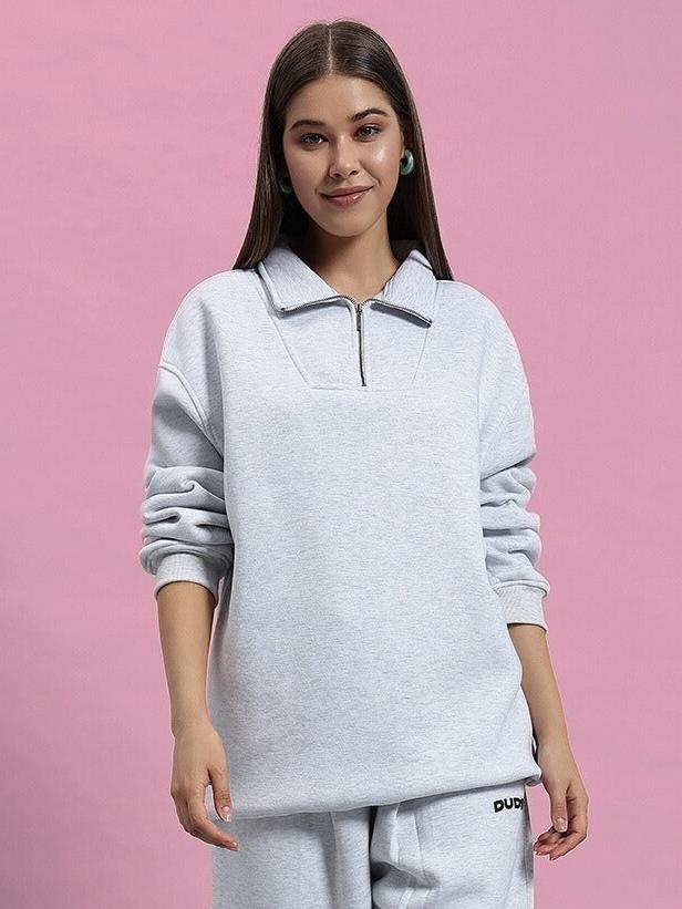 WOMEN'S BONA-FIDE SWEATSHIRT (MELANGE GREY)