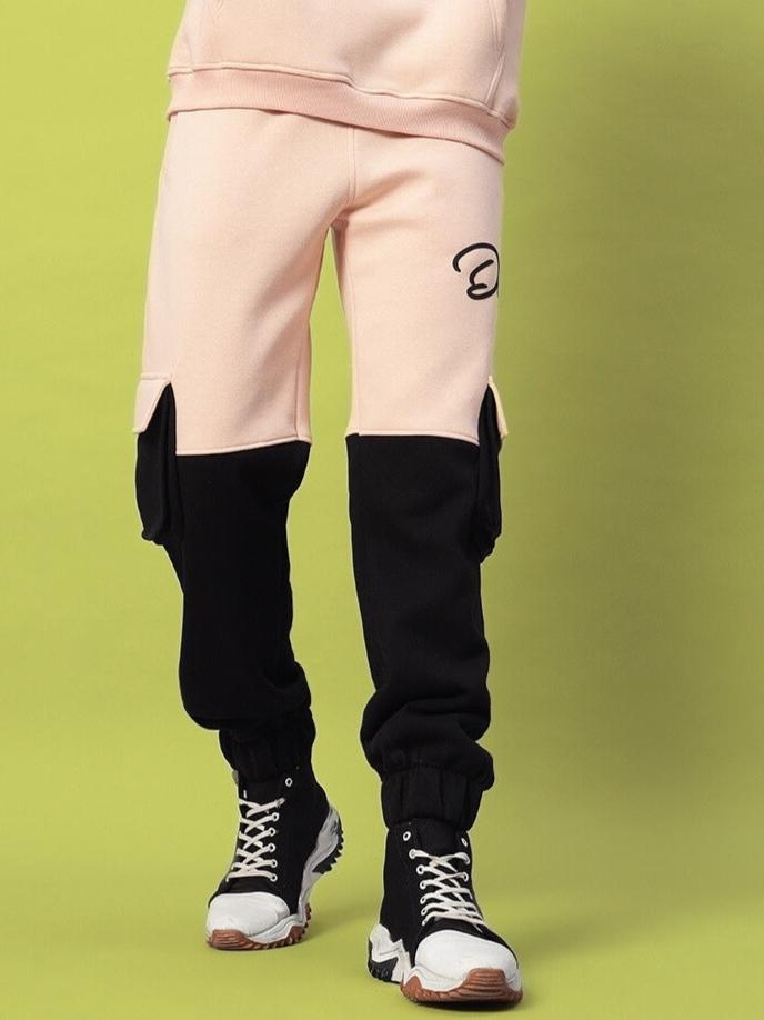 Regiment Fleece Co-Ord (Beige-Black)