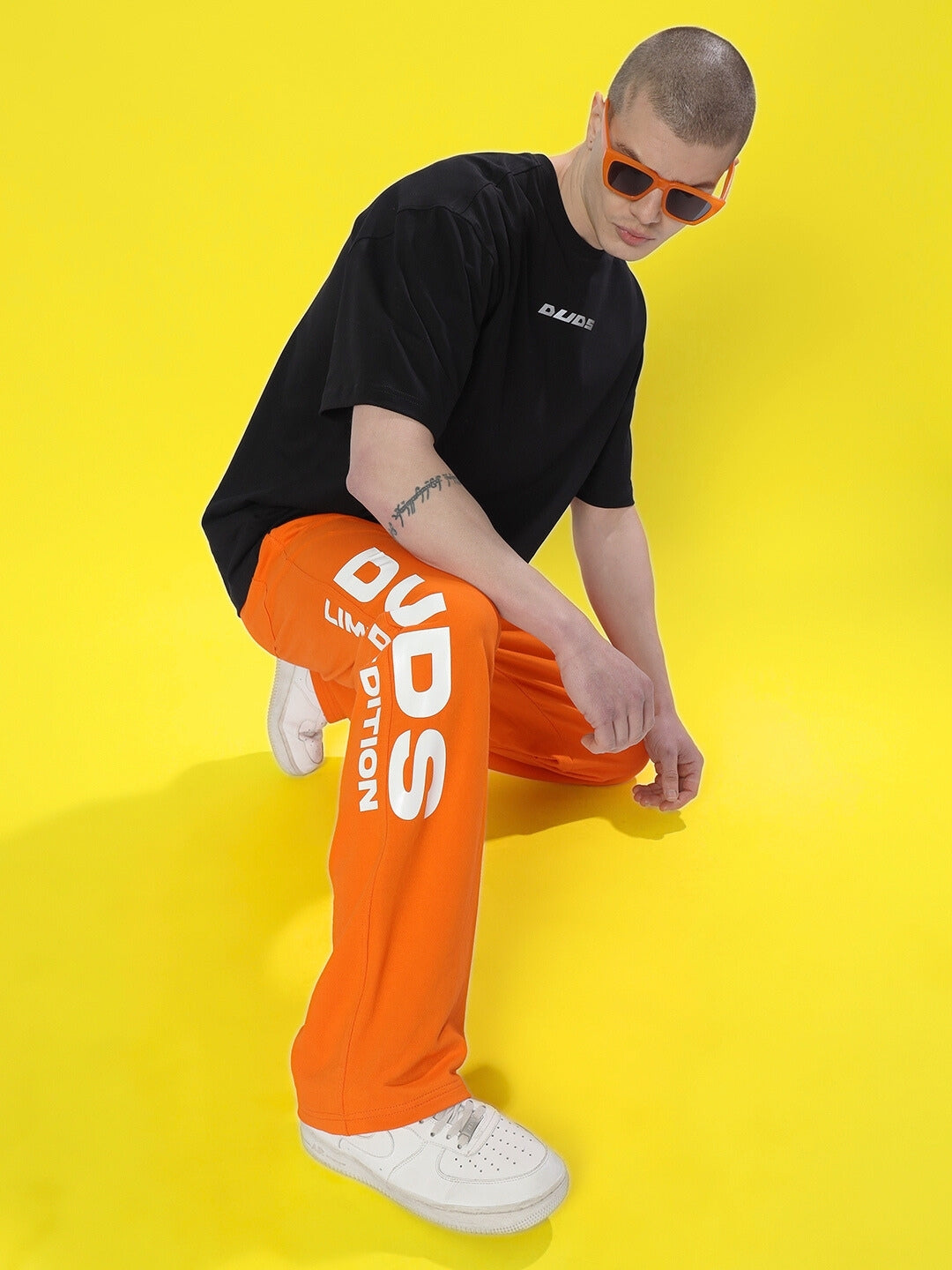 DUDS LIMITED EDITION JOGGER (ORANGE)