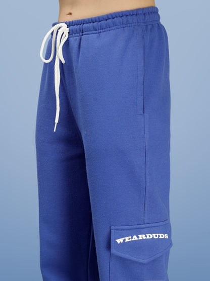 Tokyo Relaxed Fit 4 Pocket Joggers (Royal Blue) - Wearduds