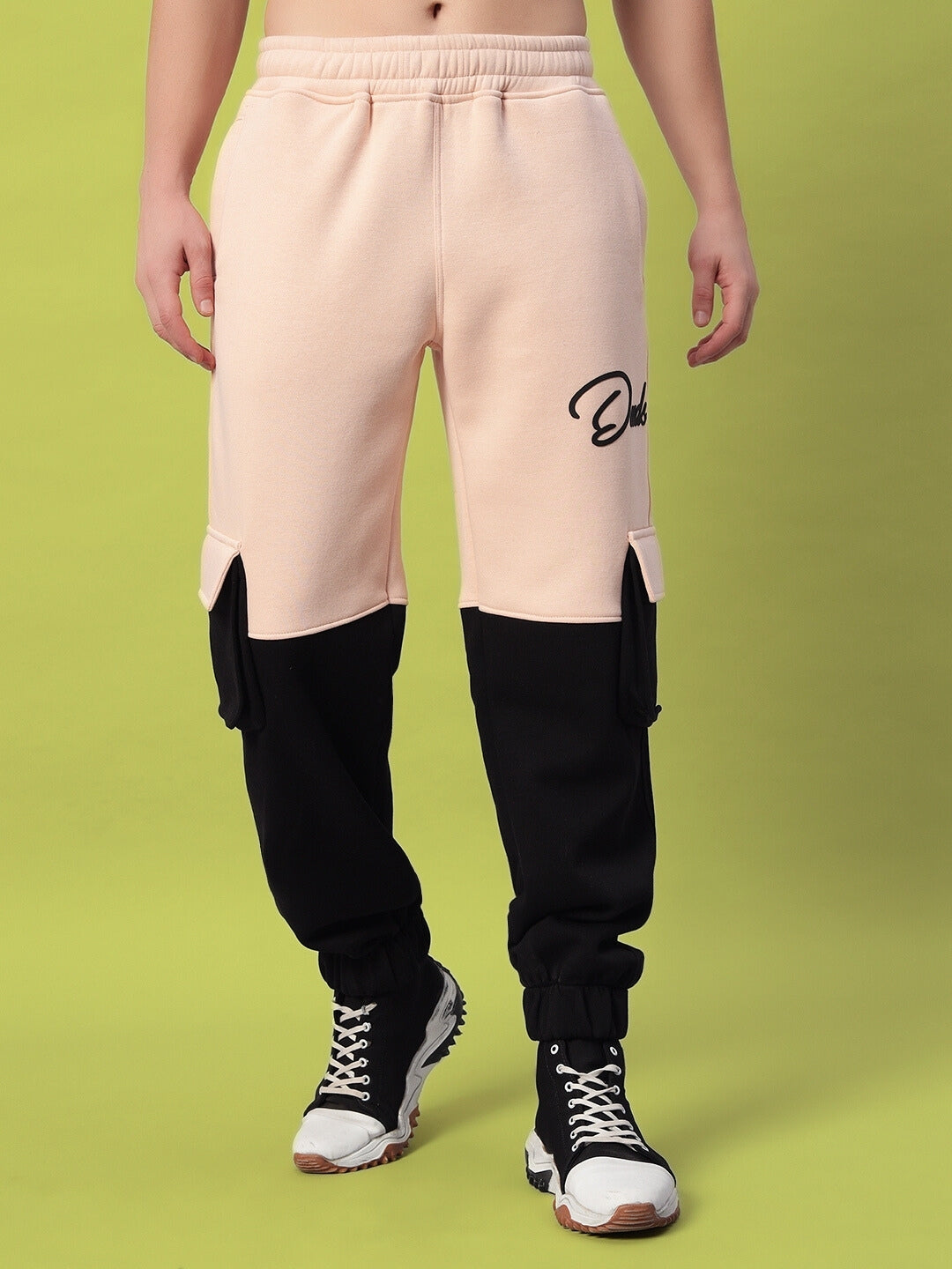 Regiment Fleece Co-Ord (Beige-Black)