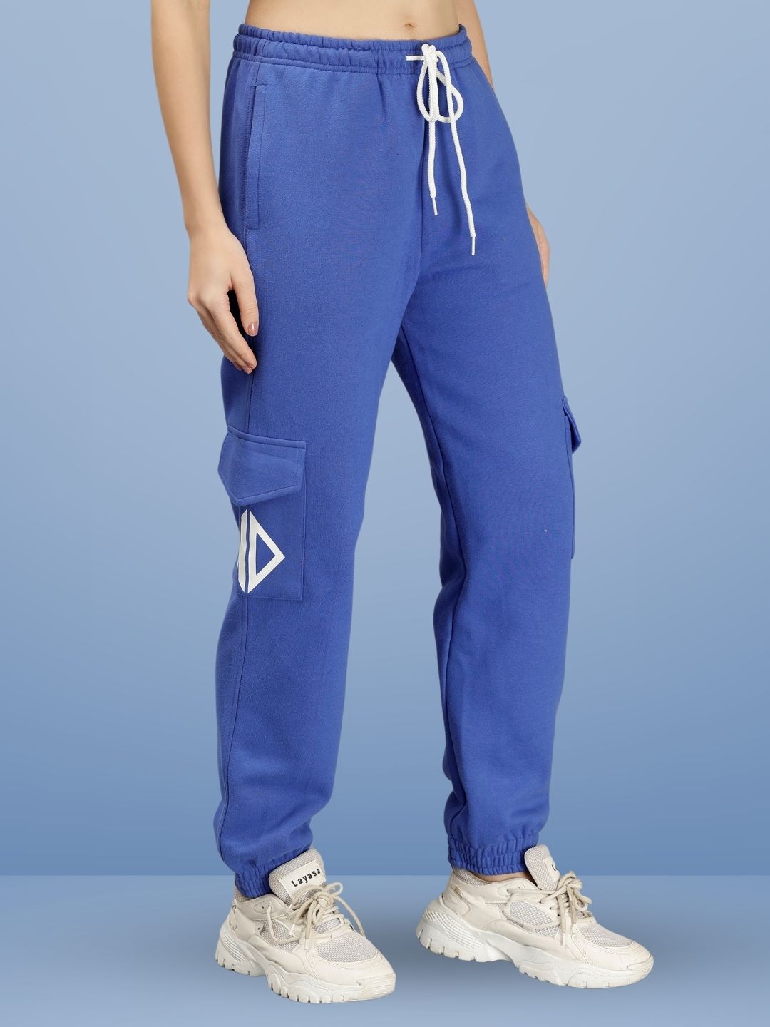 Tokyo Relaxed Fit 4 Pocket Joggers (Royal Blue) - Wearduds