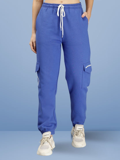 Tokyo Relaxed Fit 4 Pocket Joggers (Royal Blue) - Wearduds