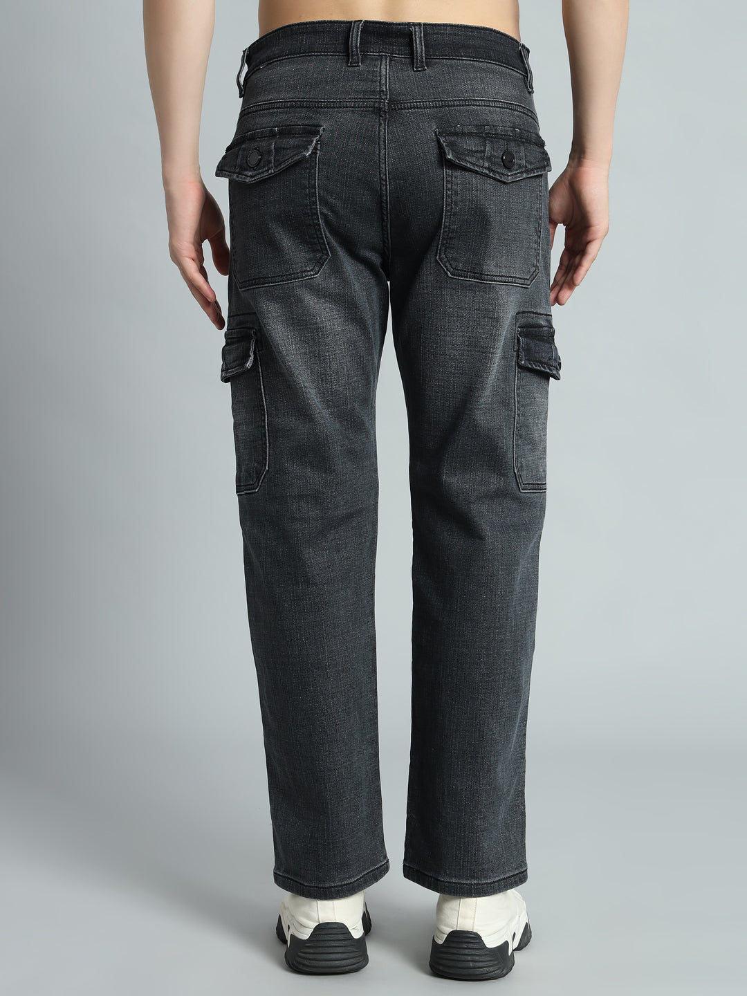 TYRO RELAXED DENIM CARGO (GREY)