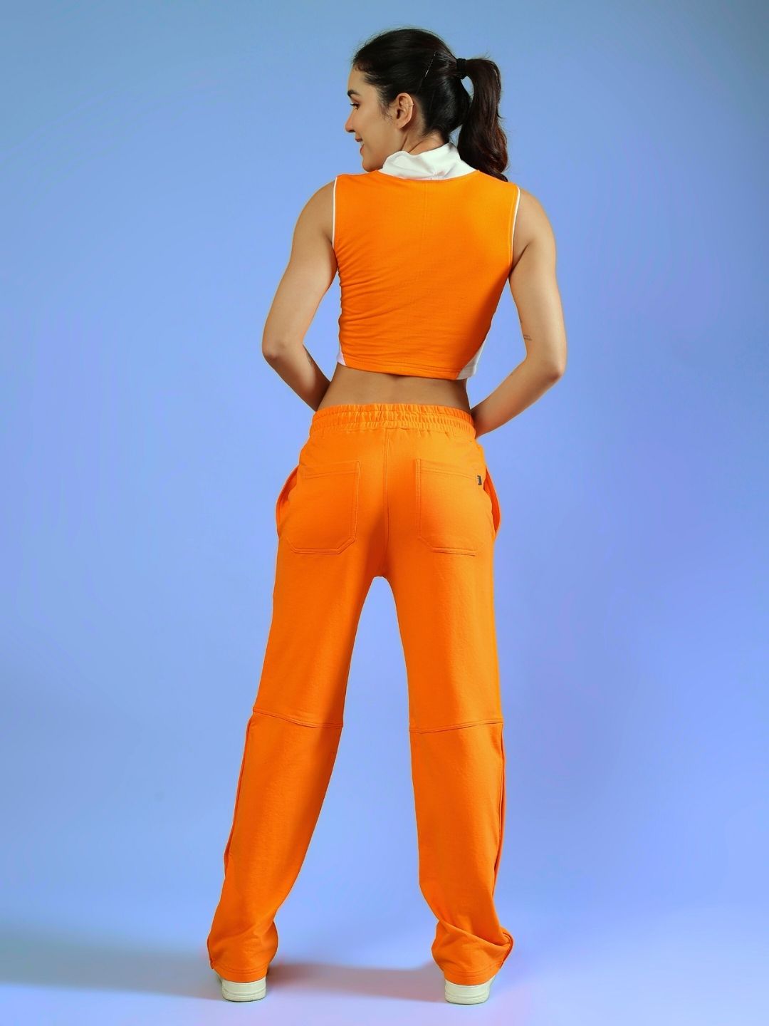 WOMEN'S LIMA ACTIVE CO-ORD SET (ORANGE)