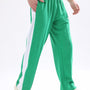 SIDE SEAM PLATED JOGGERS (GREEN)