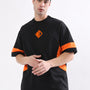 WD Gorbcore Oversized T-Shirt (Black-Orange)