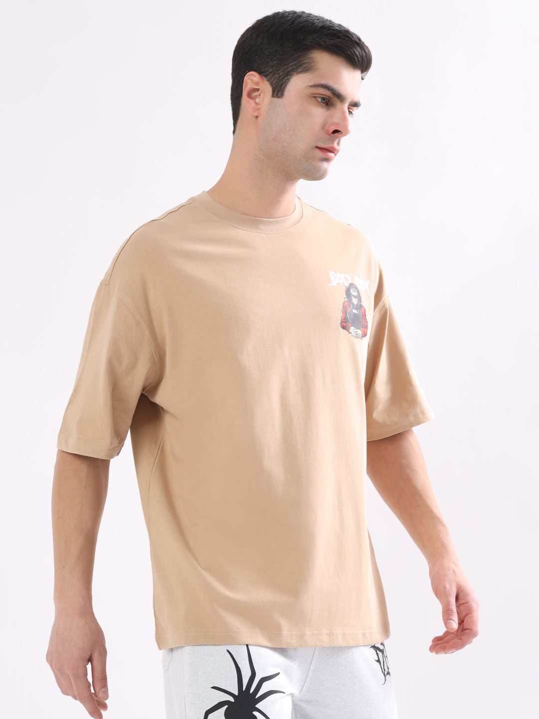Bad Boy Over-Sized T-Shirt (Nude)