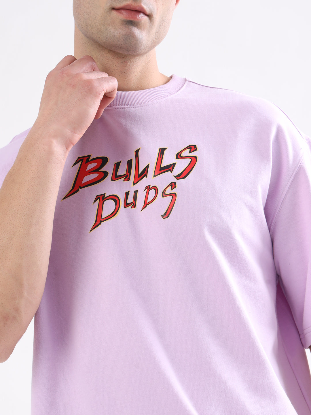 Wild Bull Over-Sized T-Shirt (Lavender)