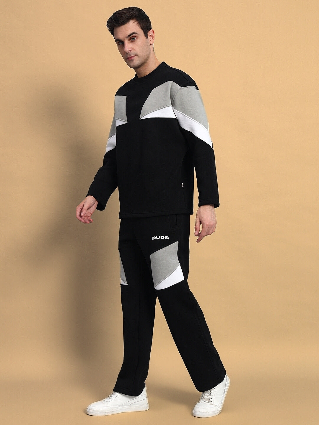 AVIATOR COLORBLOCK CO-ORD (BLACK)