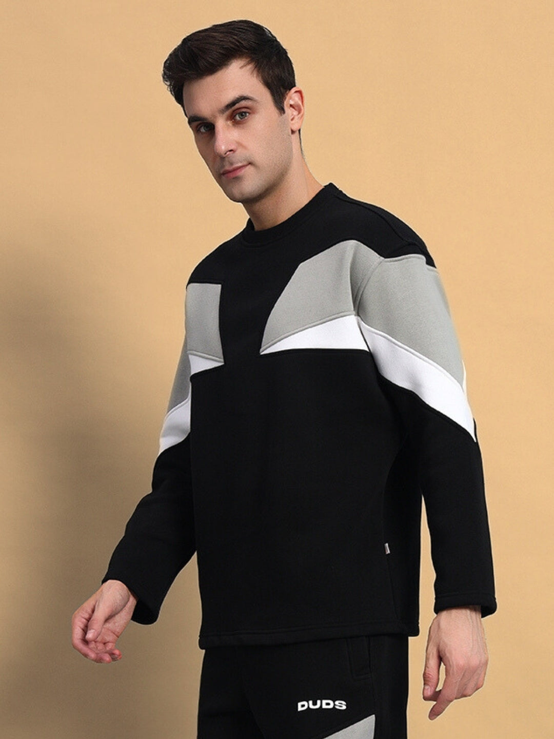 AVIATOR  FLEECE SWEATSHIRT (BLACK)