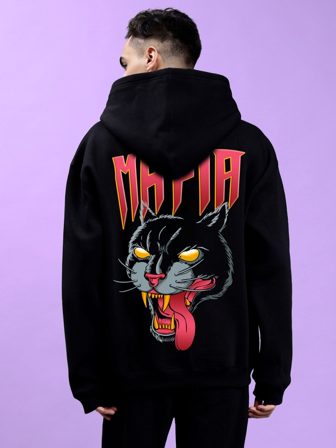 Mafia Oversize Hoodie (Black)