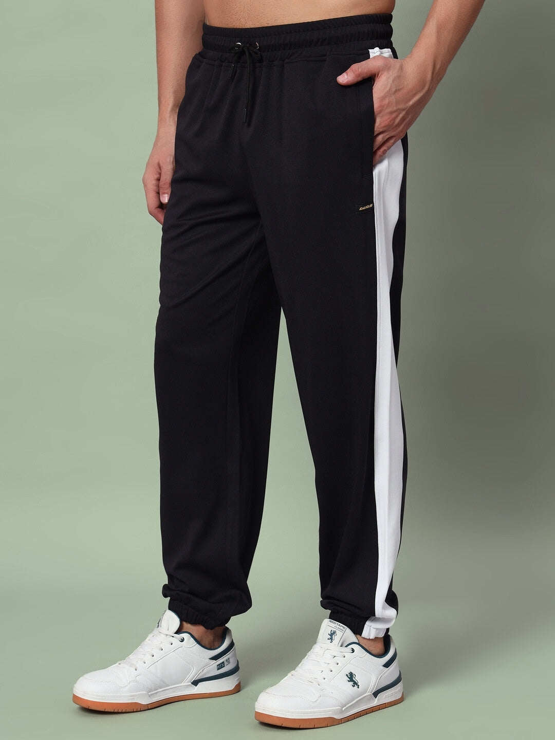 EUPHORIA JOGGERS (BLACK-WHITE)