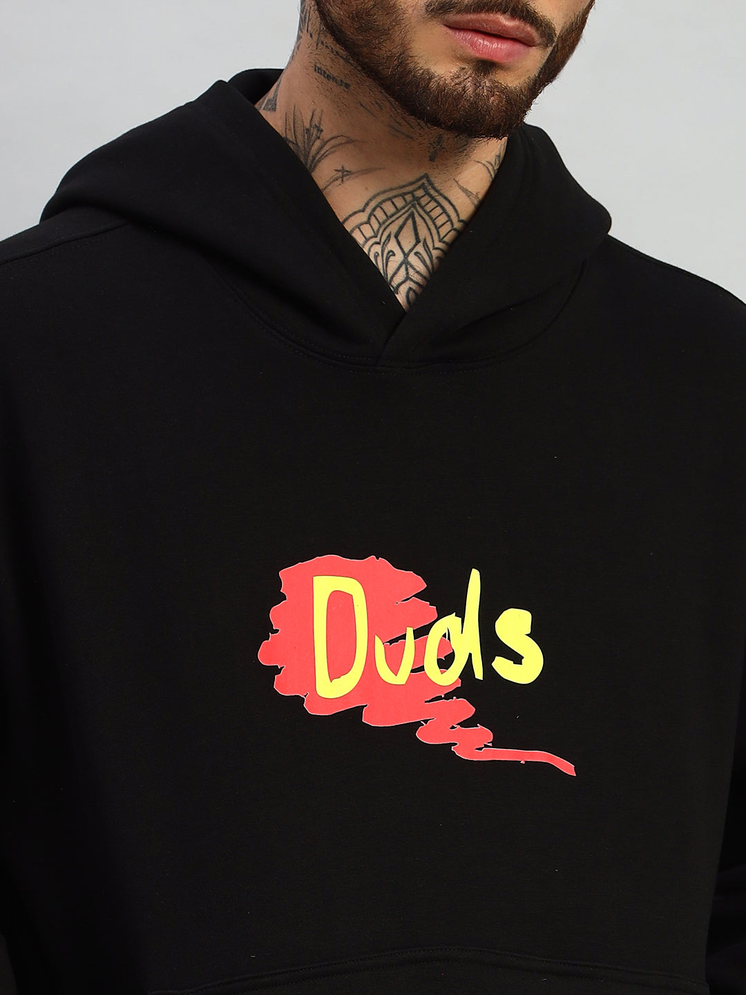 GREAT RIDE OVERSIZED HOODIE (BLACK)