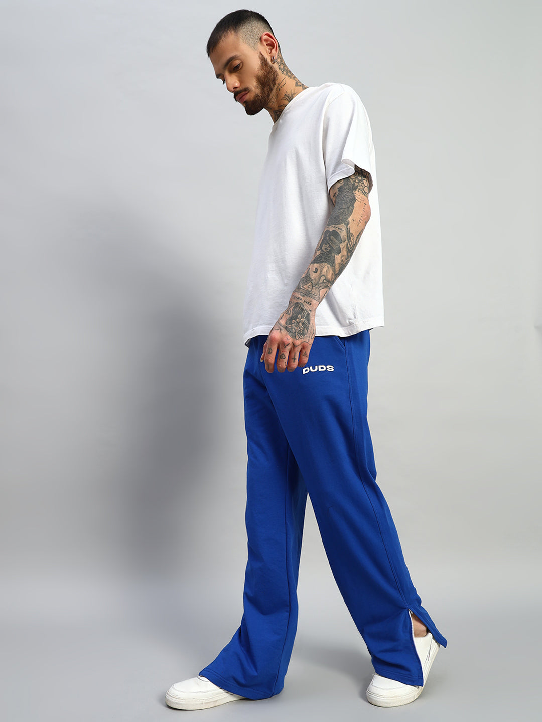 HERSHEY SIDE SLIT JOGGERS (ROYAL BLUE)