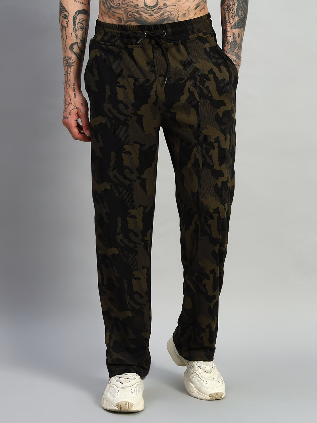 TRENCH RELAXED PANT JOGGER (CAMO GREEN)