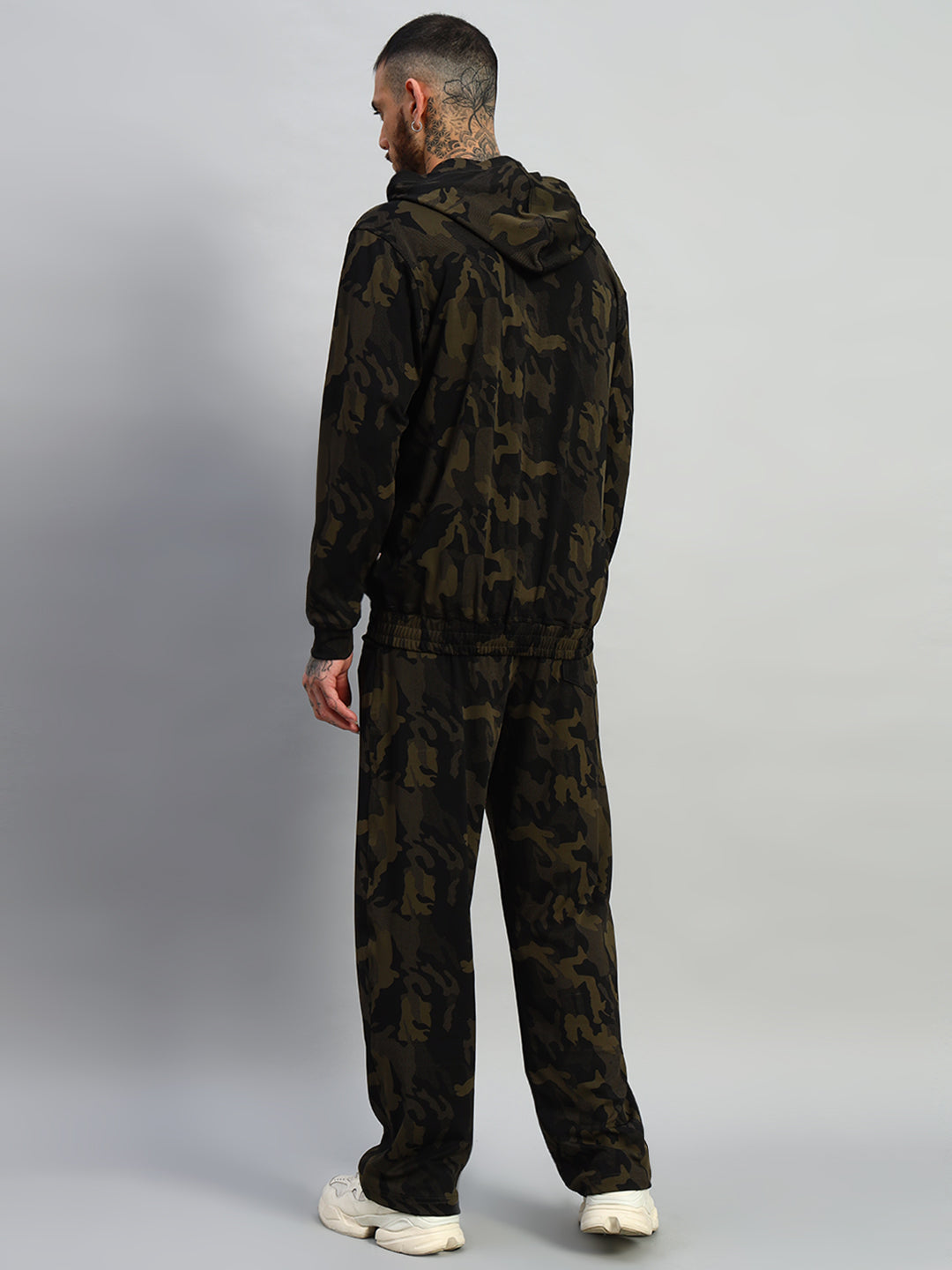 TRENCH CO-ORD SET (CAMO GREEN)