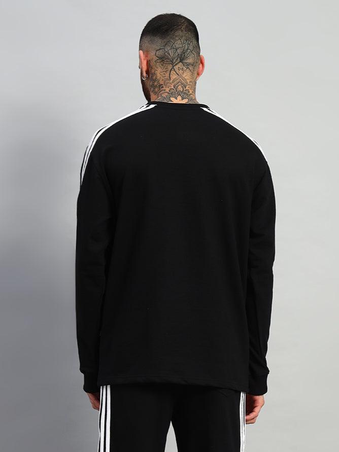 Parka Oversized Sweatshirt (Black)