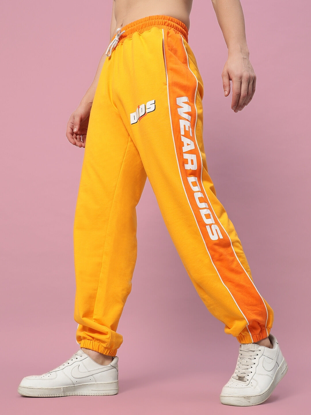 PEPPY JOGGERS (YELLOW-ORANGE)