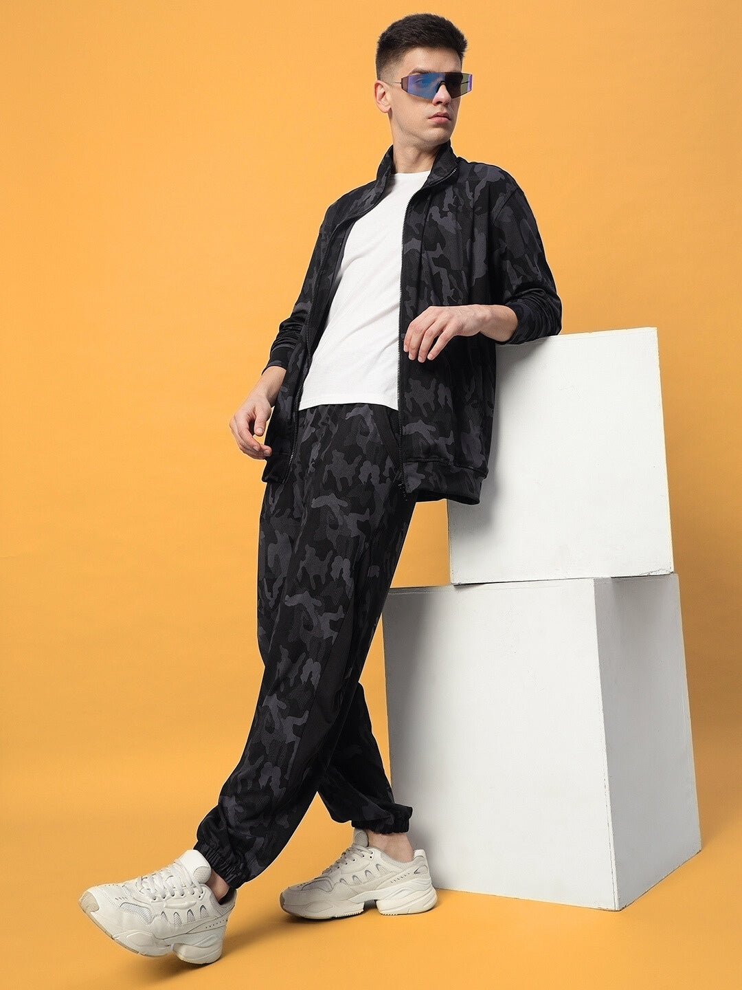 DEFENCE RELAXED PANT JOGGER (NAVY CAMO)