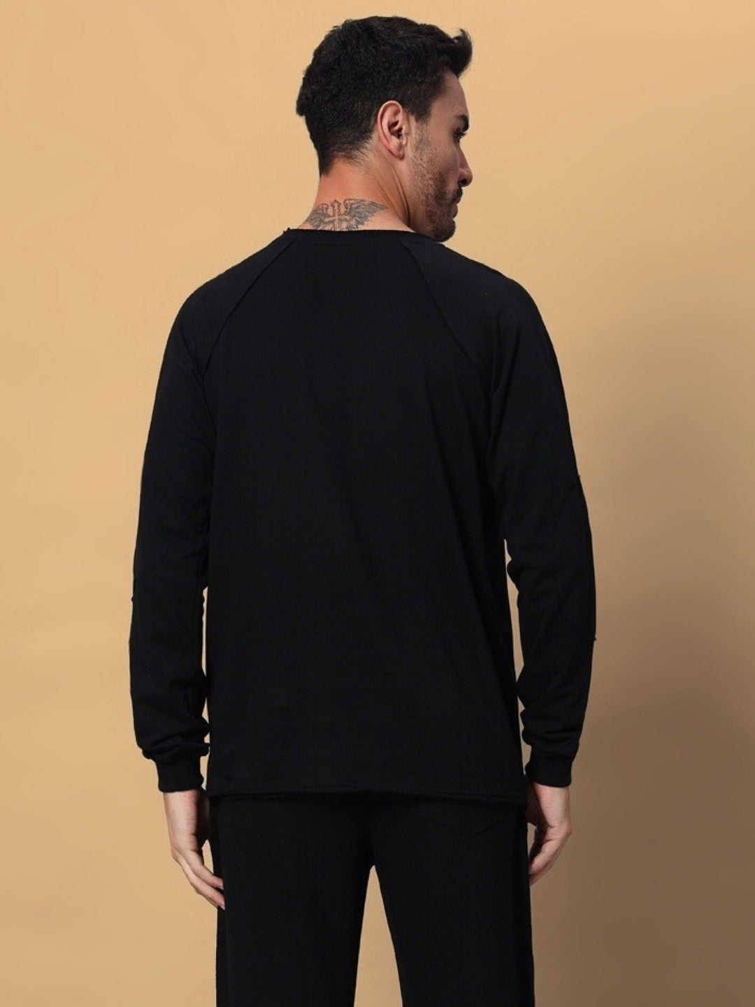 Lamina Oversized Sweatshirt (Black)