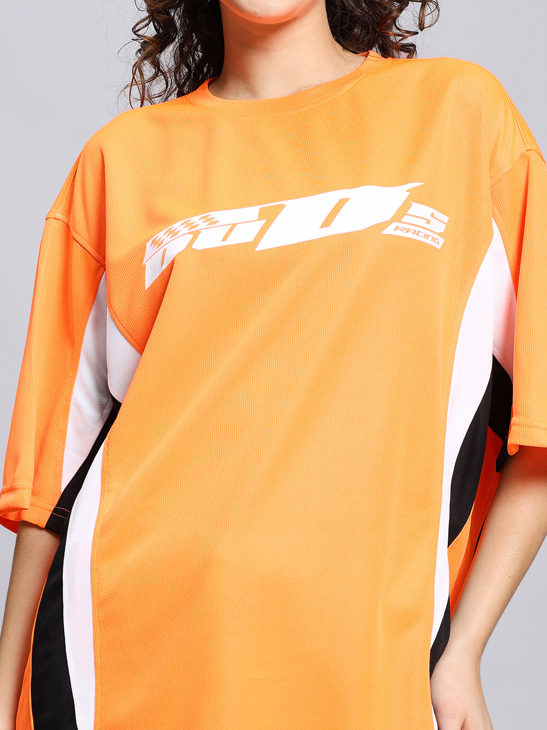 Women's Fifa Colorblock  Co-Ord Set (Orange)