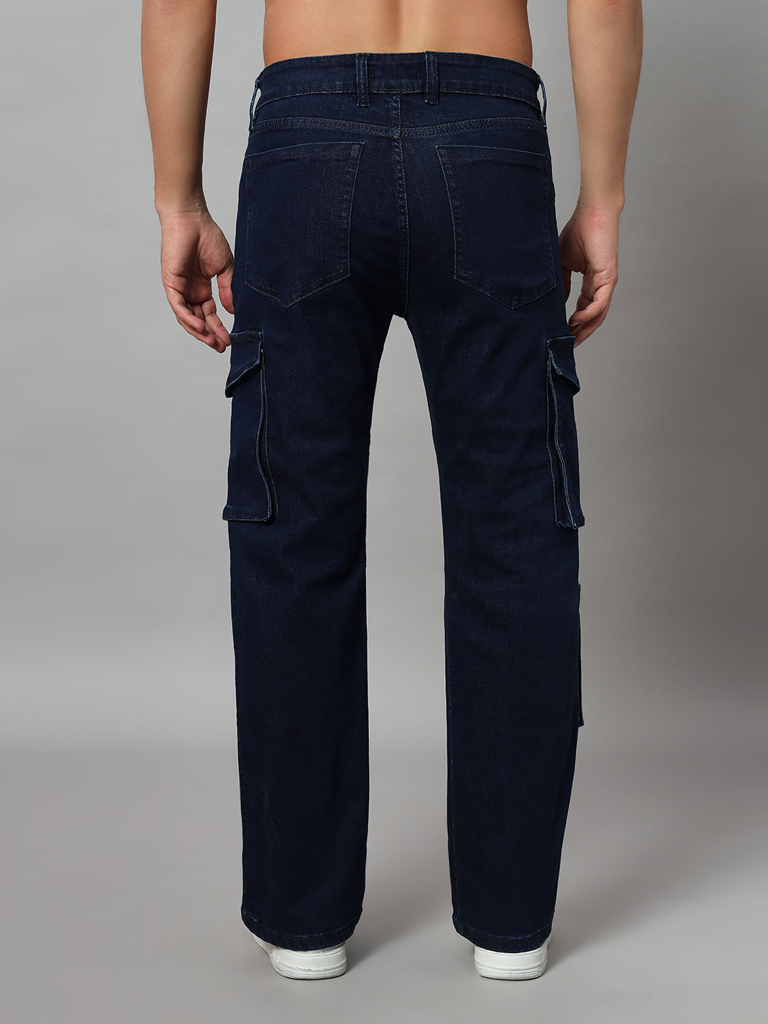 ROBUST RELAXED DENIM CARGO (NAVY)