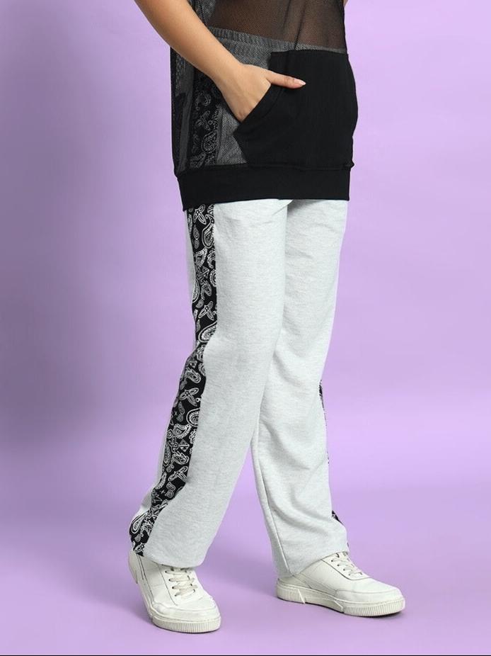 WOMEN'S BOOGIE RELAXED FIT JOGGERS (MELANGE GREY)