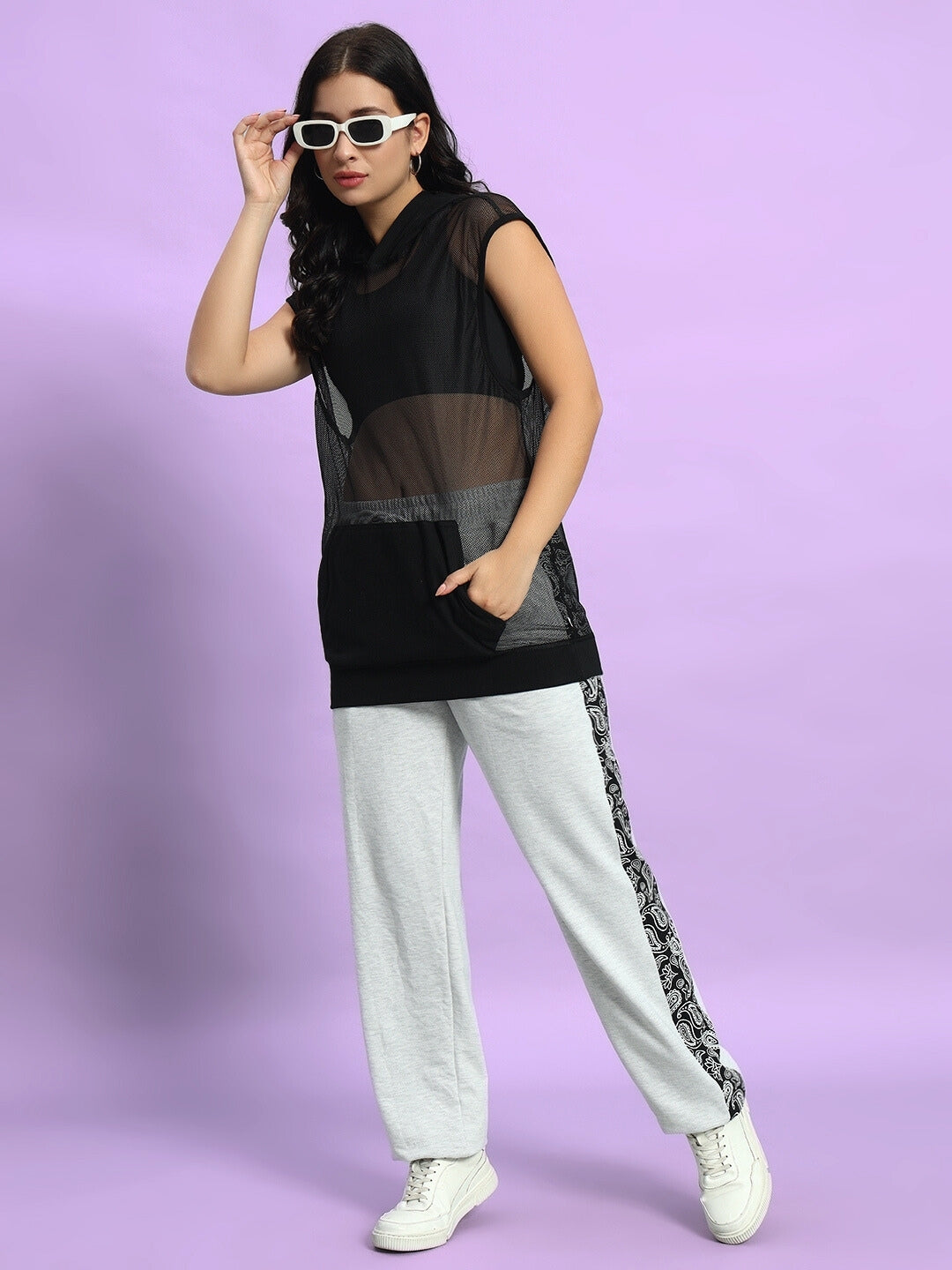 WOMEN'S BOOGIE RELAXED FIT JOGGERS (MELANGE GREY)