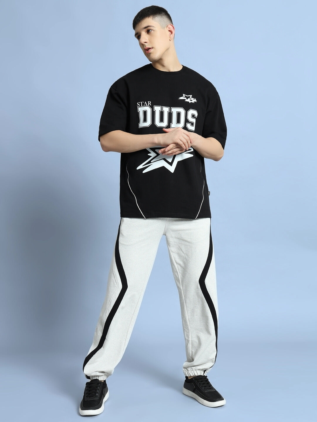 DUDS FRAME JOGGERS (MELANGE GREY)