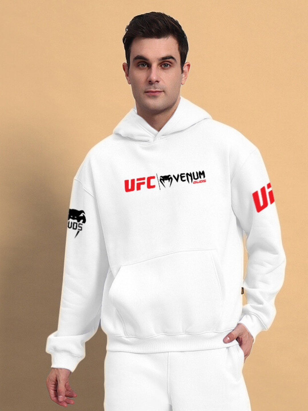 Venum Fleece Hoodie (White)