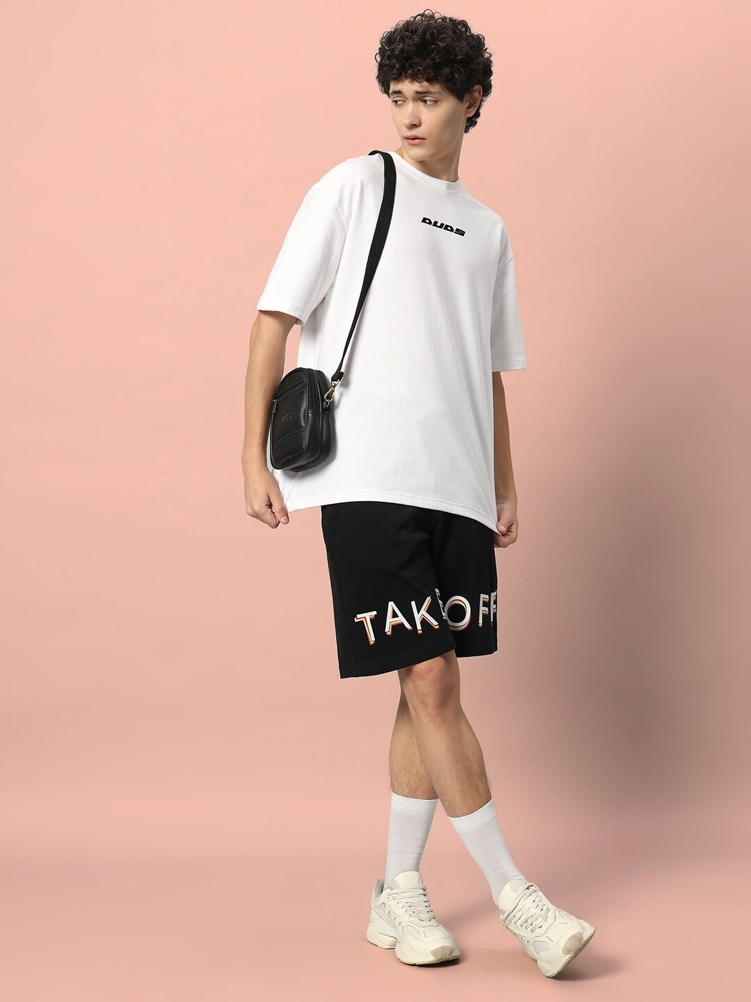 Take Off Regular Fit Shorts (Black)