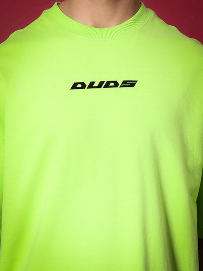 Introspection Over-Sized T-Shirt (Neon Green)