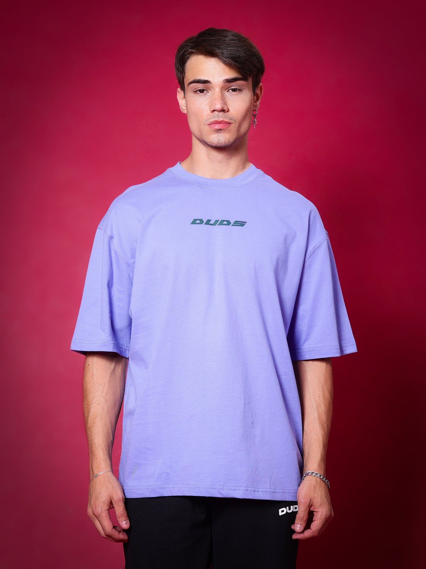 Breathe Over-Sized T-Shirt (Periwinkle)