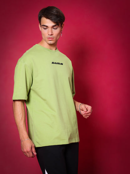 Scorpio Over-Sized T-Shirt (Pista Green)