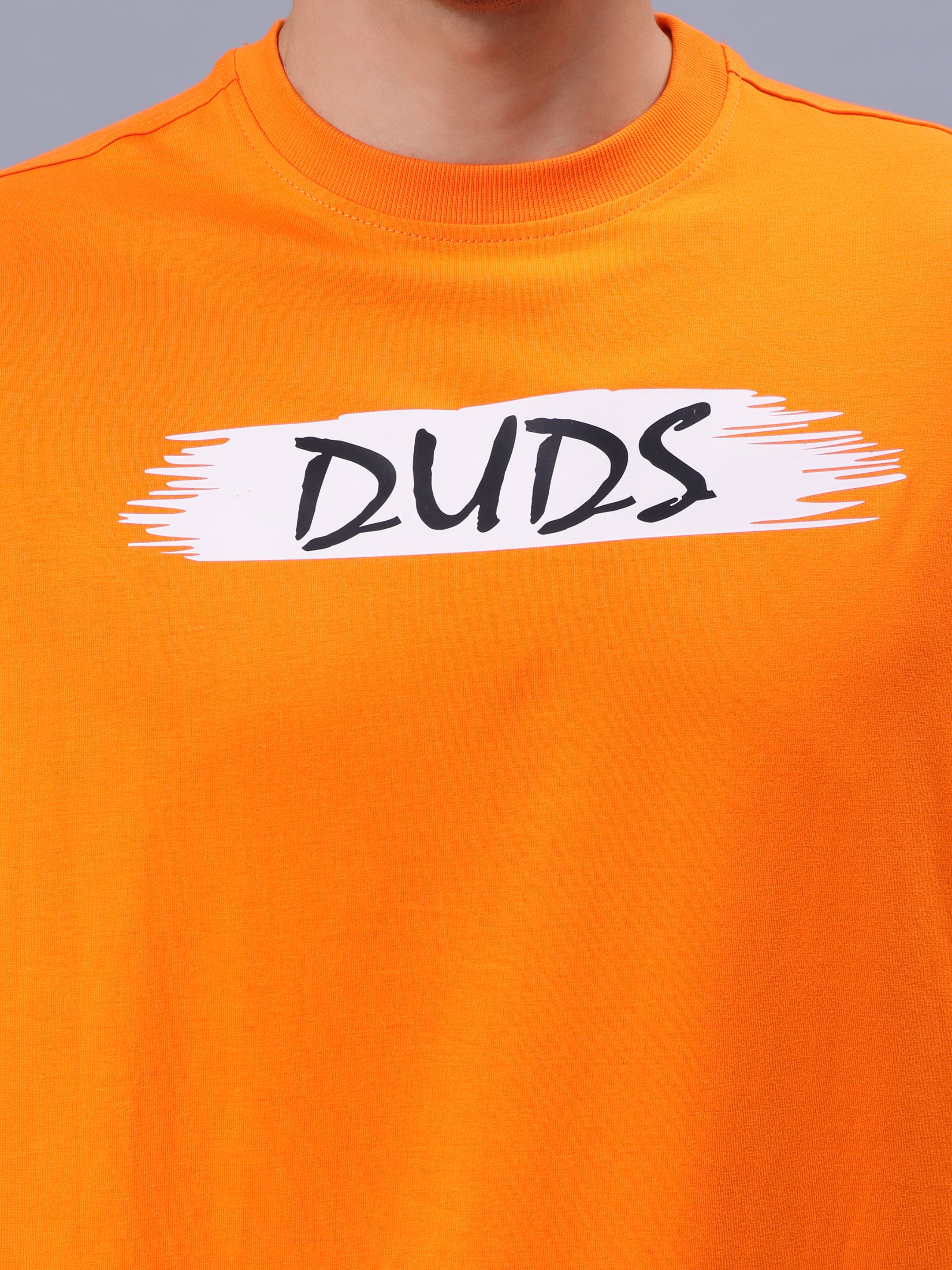 Bloom Quote Over-Sized T-Shirt (Orange)