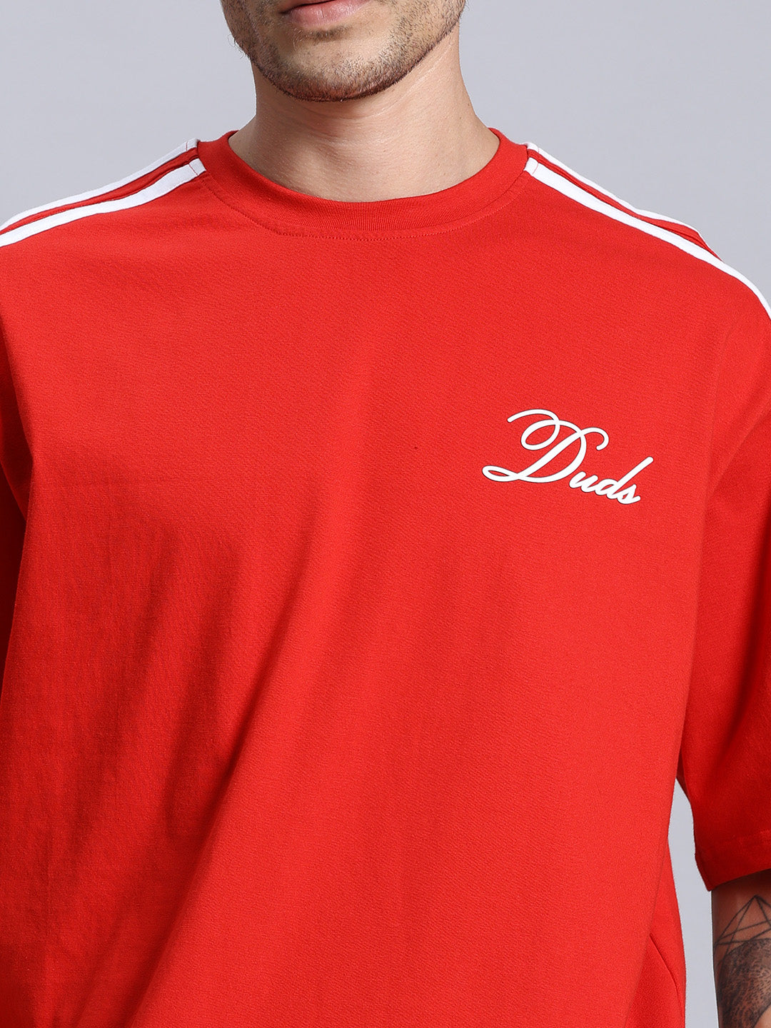 SCOTIA OVER-SIZED T-SHIRT (RED)