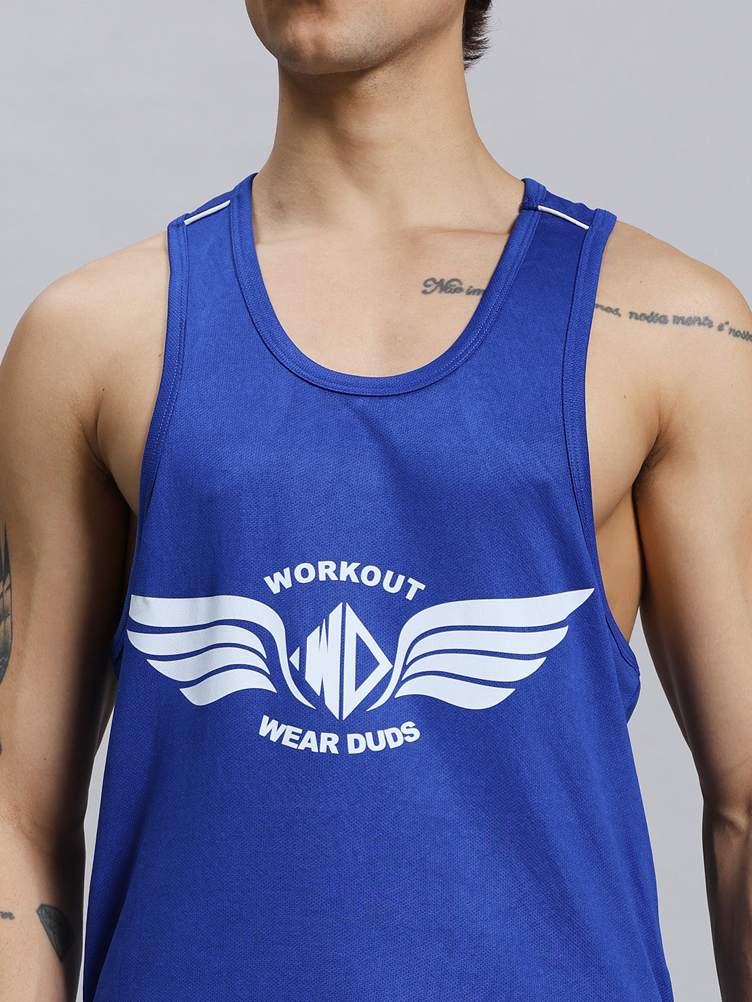 WD Wings Gym T-Shirt (Royal Blue)