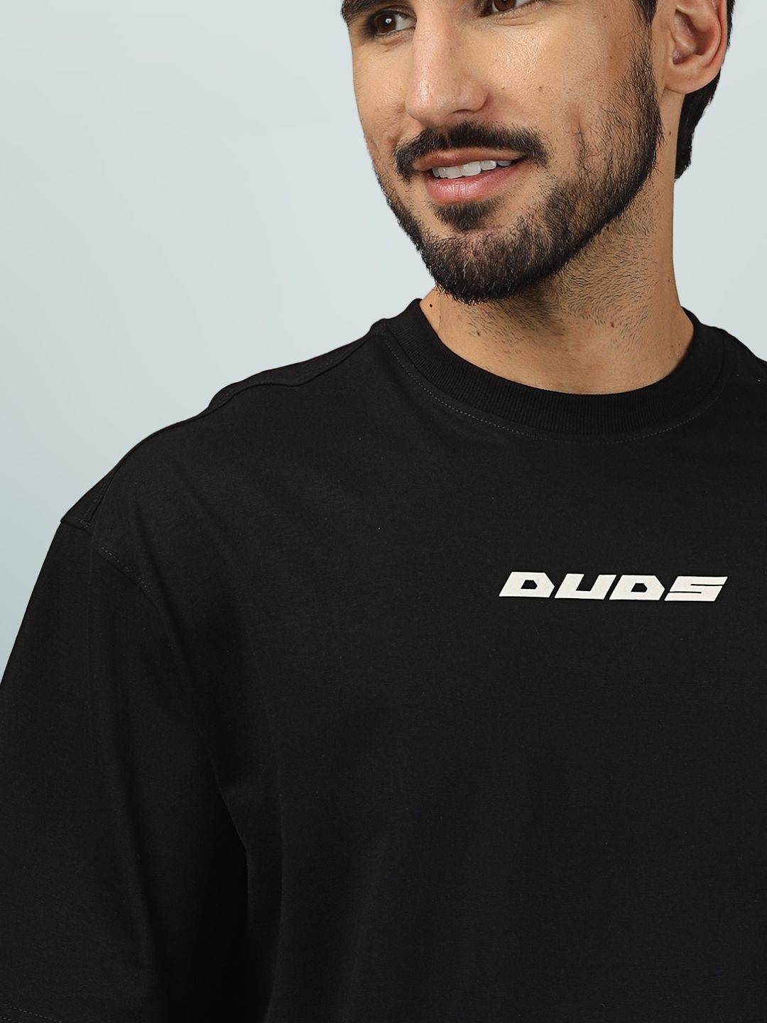 No Signal Over-Sized T-Shirt (Black) - Wearduds