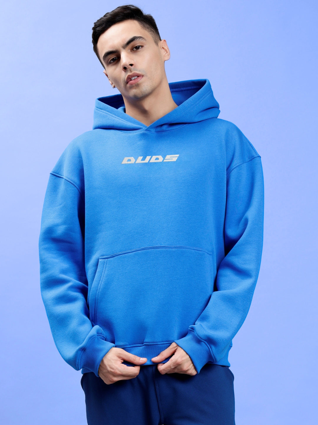 Luna Oversized Hoodie (Royal Blue)